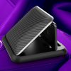 Mobile phone holder, sunshade instrument panel, AR navigation device holder, car carbon fiber patterned mobile phone holder, sil - Image 2